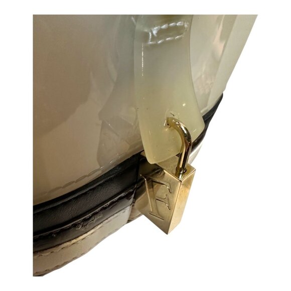 Furla White PVC and Leather Candy Boston Bag - Picture 3 of 6